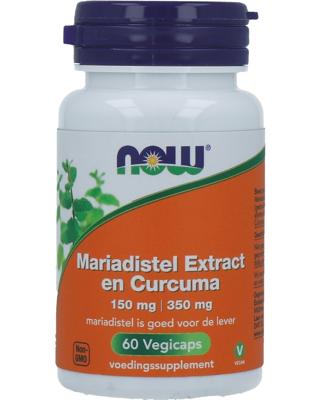 NOW Mariadistel Extract Curcuma Capsules NOW Mariadistel Extract Curcuma Capsules