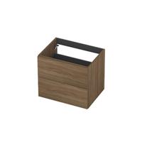 INK - Onderkast 2L Decor Softclose Tbv Greep - 600x450x520 Mm - Zuiver Eiken - thumbnail