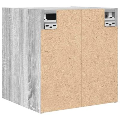 Nachtkastje wandgemonteerd 38x34x40 cm grijs sonoma eikenkleur Nachtkastje wandgemonteerd 38x34x40 cm grijs sonoma eikenkleur