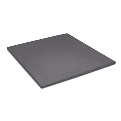Cinderella basic topper katoen 180x210 antraciet tot 15 cm