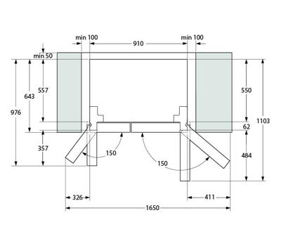 ETNA AKV178RVS amerikaanse koelkast Vrijstaand 521 l E Roestvrijstaal ETNA AKV178RVS amerikaanse koelkast Vrijstaand 521 l E Roestvrijstaal