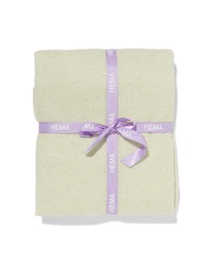 HEMA Plaid 130x150cm wollook (groen)