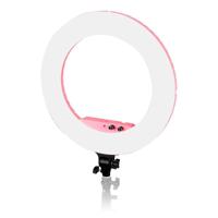 Caruba Round Vlogger 18 inch LED set PRO met tas Pink - thumbnail