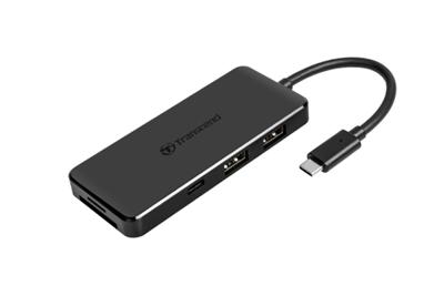 Transcend 6-in 1 Port Hub PD SD/MicroSD Reader USB 3.1 Gen 2 Type-C