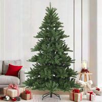 Kunstmatige Inklapbare Kerstboom Groen 210 cm PVC, staal - thumbnail