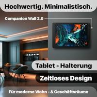 Displine Companion Wall 2.0 Tablet muurhouder Apple iPad 10.9 (10. Gen.), iPad Air 10.9 (4./5. Gen.), iPad Pro 11 (1./2./3./4. Gen.) 27,7 cm (10,9) - 27,9 cm - thumbnail