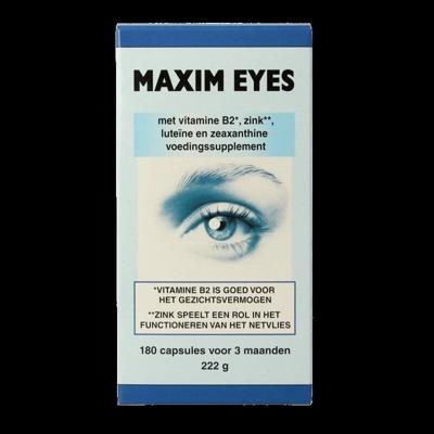 Maxim eyes 180 Vegetarische capsules