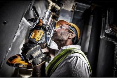 DEWALT DCS356NT-XJ 20000 OPM 18V Zwart, Geel - thumbnail