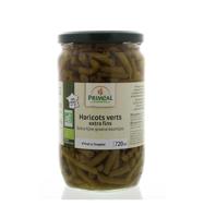 Primeal Haricots verts sperziebonen extra fijn bio 660 Gram - thumbnail