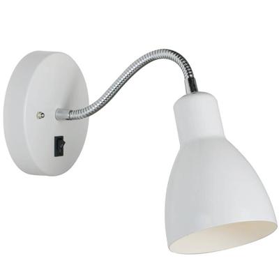 Nordlux Wandlamp E14 Cyclone wit met schakelaar - 4800442