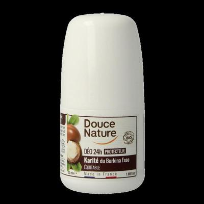 Douce Nature Douce Nature Deodorant Roll On Met Karite Sheabutter 24h Bio (50ml)