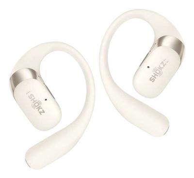 SHOKZ OpenFit 2 Hoofdtelefoons Draadloos oorhaak Gesprekken/Muziek/Sport/Elke dag Beige