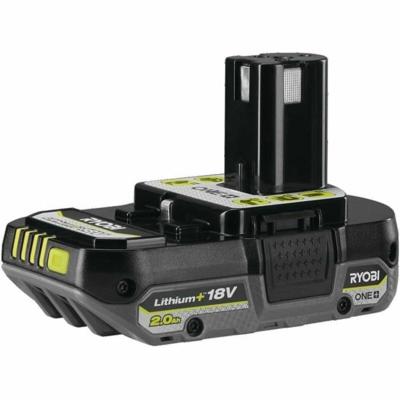 Accupack + met lader - RYOBI - Lithium 18 V - 2,0 Ah Compact