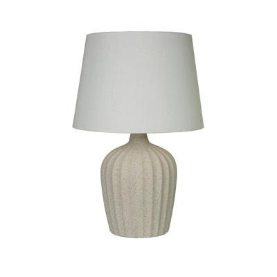 Searchlight TafellampPadstow keramiek wit - EU66037CR