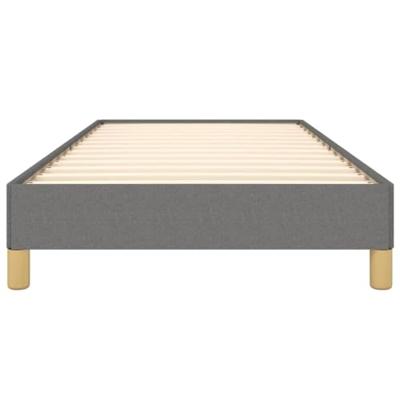 Bedframe stof donkergrijs 100x200 cm Bedframe stof donkergrijs 100x200 cm