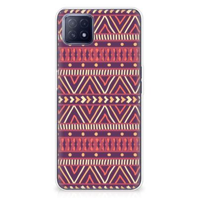 OPPO A53 5G | OPPO A73 5G | TPU bumper | Aztec Paars