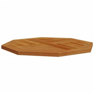 Tafelblad achthoekig 70x70x2,5 cm massief teakhout Tafelblad achthoekig 70x70x2,5 cm massief teakhout