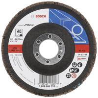 Bosch Accessories 2608606752 X551 Lamellenschijf Diameter 115 mm Boordiameter 22.33 mm Korrelgrootte (num) 40 Staal 1 stuk(s) - thumbnail
