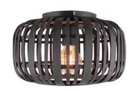 Brilliant PlafondlampWoodrow 32cm zwart - 99498/76 - thumbnail