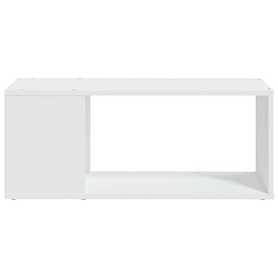 Tv-meubel 80x24x32 cm bewerkt hout wit