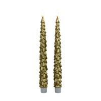 Dinerkaars kerstboom 27 cm goud Anna's Collection - Annas collection - thumbnail