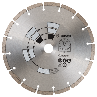 Bosch Accessories 2609256415 Diamanten doorslijpschijf Diameter 230 mm 1 stuk(s)