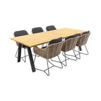 Taste Belmond naturel|Ambassador 240x100 cm. tuinset - 7-delig - thumbnail