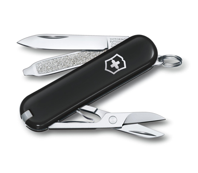 Victorinox Classic SD, Dark Illusion 0.6223.3G Zwitsers zakmes Aantal functies 8