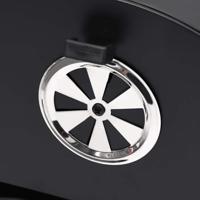 VidaXL Barbecuevat met 2 kookroosters 80x95x90 cm staal zwart - thumbnail