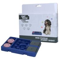 Eat Slow Live Longer Mini Puzzle Starry Night - thumbnail