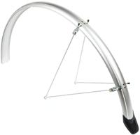 Eurofender Spatbordset elegance 28" x 46 mm - zilver - thumbnail