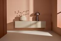 Nohr Zwevend TV-meubel 'Ericka' MDF, 160cm, kleur Beige - thumbnail