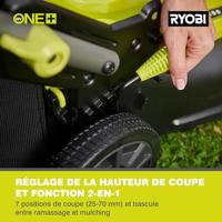 Ryobi RY18LMX40C-150 | 18V 40cm grasmaaier 1x5.0ah - 5133006289 - thumbnail