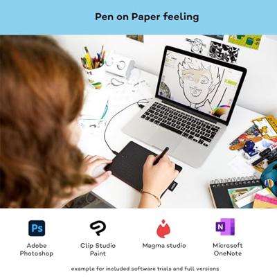 Wacom One by , small tekentablet - thumbnail