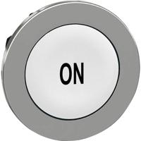 Schneider Electric ZB4FA141 ZB4FA141 Plat, Terugstelbaar (Ø) 30.5 mm ON Chroom, Wit 1 stuk(s) - thumbnail