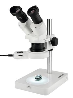 Eschenbach 33213 33213 Stereomicroscoop Binoculair 20 x Opvallend licht