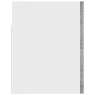 Hangkast 60x31x40 cm bewerkt hout grijs sonoma eikenkleurig Hangkast 60x31x40 cm bewerkt hout grijs sonoma eikenkleurig