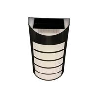 Hofftech Solar LED RVS Wandlamp - 26 x 16 x 7 cm - thumbnail