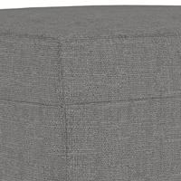 Bankje 100x35x41 cm stof donkergrijs - thumbnail