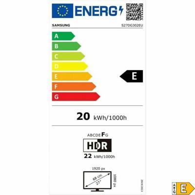 Samsung 27 inch Odyssey G3 G30D FHD 180Hz Gaming Monitor