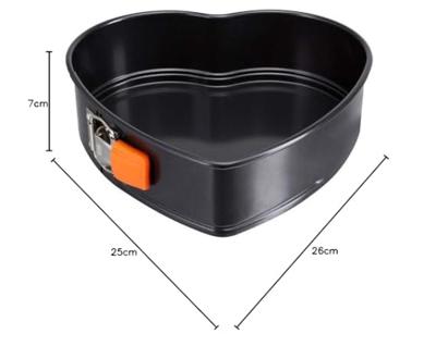 LE CREUSET - L' Amour - Springvorm hart uitneembare bodem