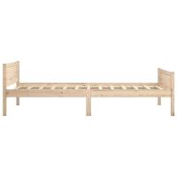 Bedframe massief grenenhout 100x200 cm - thumbnail