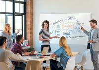 Nobo Impression Pro Widescreen magnetisch whiteboard, stalen oppervlak, ft 155 x 87 cm - thumbnail