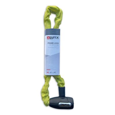 Lynx kettingslot 5.5 x 85cm lime goen cityline m