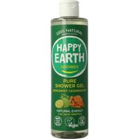 Happy Earth Pure Shower Gel Bergamot Cedarwood - thumbnail