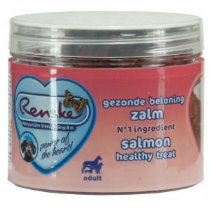 RENSKE HOND GEZONDE BELONING MINI HARTJES ZALM 100 GR