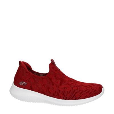 Skechers Stretch Fit instappers rood