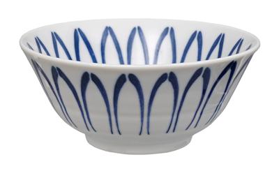 Keramische Kom met Blauwe Patronen - Mixed Bowls - 500ml - 15 x 7cm Keramische Kom met Blauwe Patronen - Mixed Bowls - 500ml - 15 x 7cm