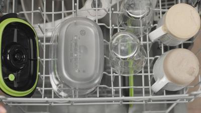 FoodSaver FFC022X Voorraaddoos Ovaal Doos 1,2 l Zwart, Transparant 1 stuk(s)