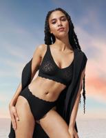 Zero feel Soft Bra Bliss - Naadloze BH top - Kanten bralette met brede bandjes - thumbnail